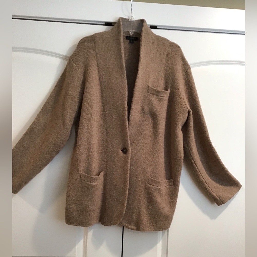 J. Crew Tan Knit Sweater